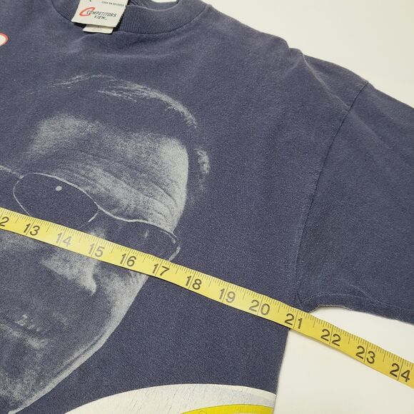 Vtg Rusty Wallace Wraparound Penske Miller Racing NASCAR T-Shirt Size Large 90's - Picture 7 of 7